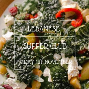 Lebanese food supper club in Skipton