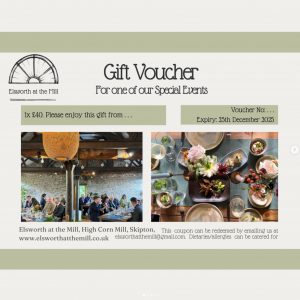 gift voucher special event