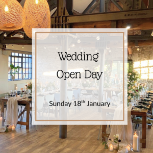 Sunday 18th January - Wedding Open Day